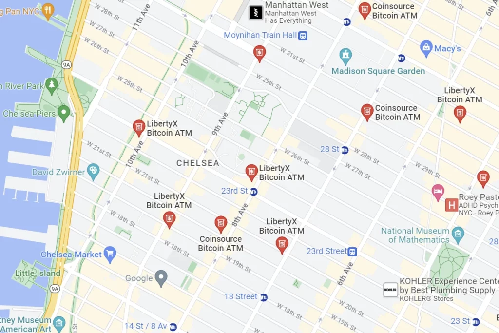 Bitcoin ATM Near Me – Chelsea