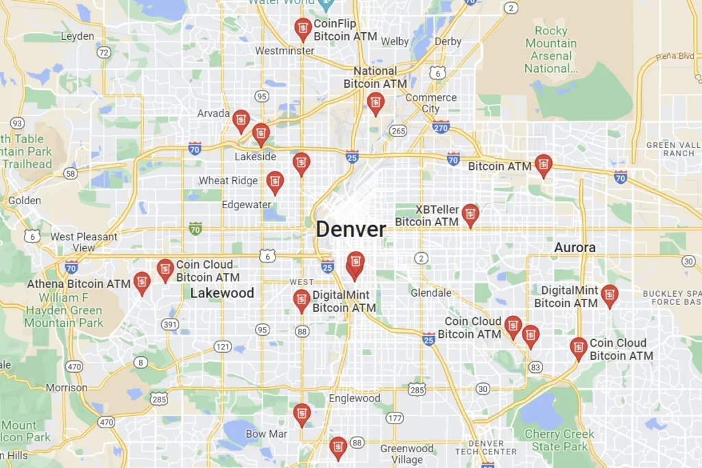 Bitcoin ATM Near Me - Denver, Colorado