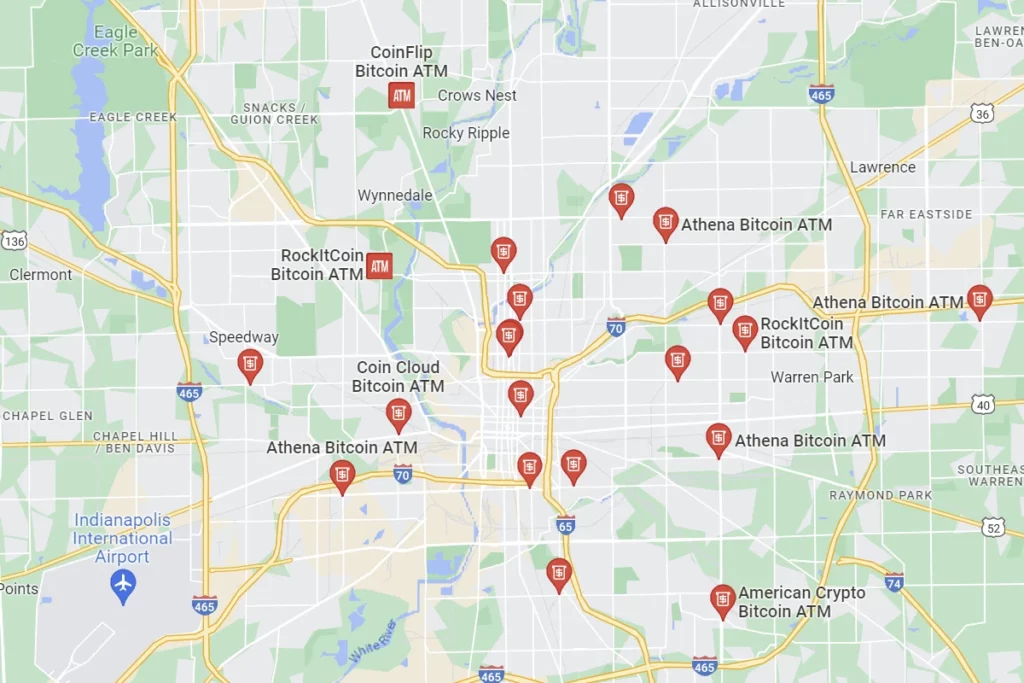 Bitcoin ATM Near Me – Indianapolis