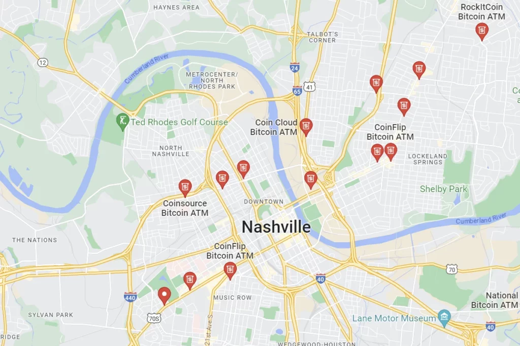 Bitcoin ATM Near Me – Nashville