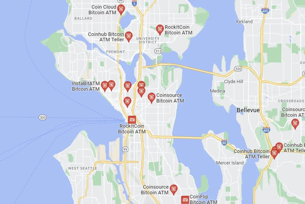 Bitcoin ATM Near Me - Seattle