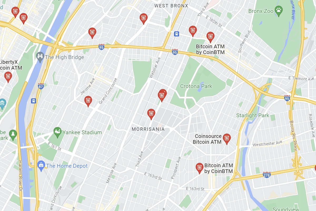 Bitcoin ATM Near Me - The Bronx