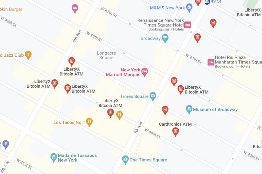 Bitcoin ATM Near Me – Times Square