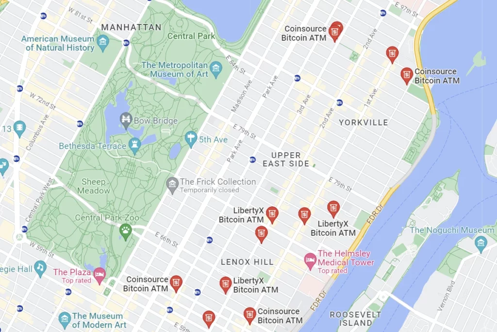 Bitcoin ATM Near Me – Upper East Side