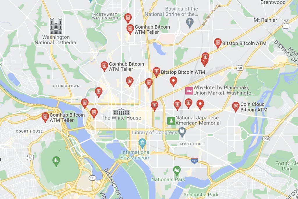 Bitcoin ATM Near Me – Washington DC