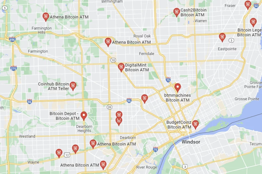 Bitcoin ATM Near Me – Detroit