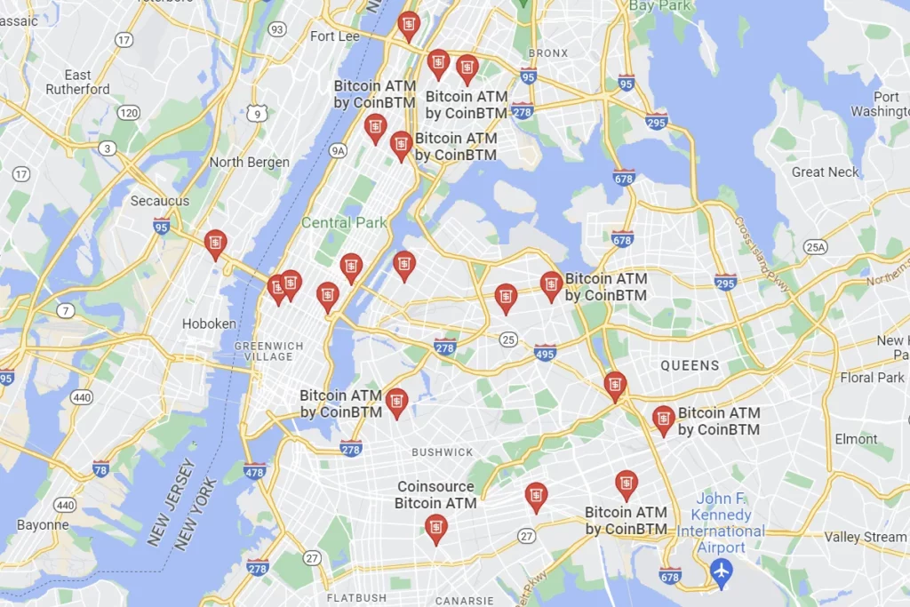 Bitcoin ATM Near Me – New York City