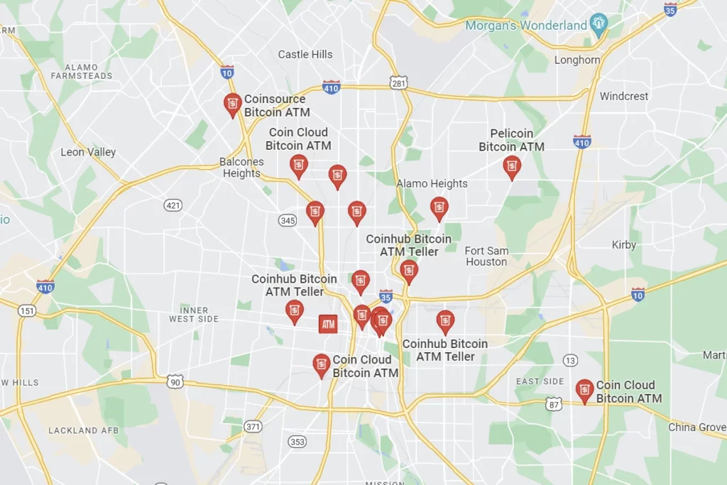 Bitcoin ATM Near Me - San Antonio