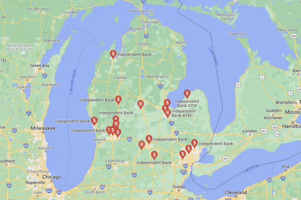 Independent Bank ATM Locations Near Me