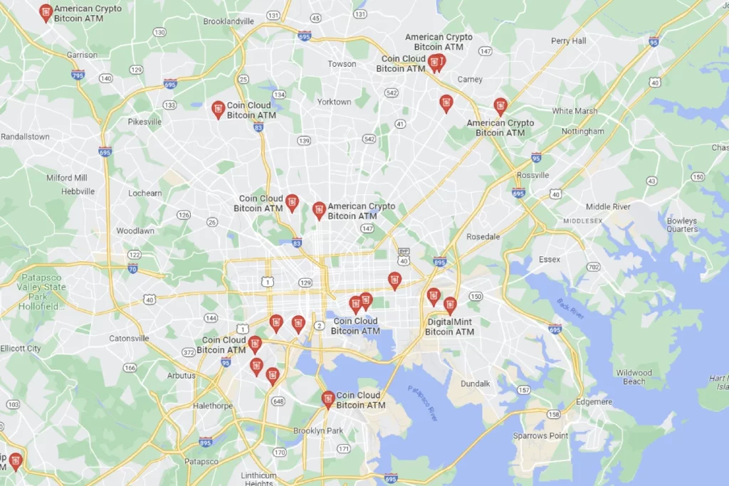 Bitcoin ATM Near Me – Baltimore